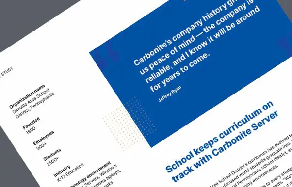 case study document cover
