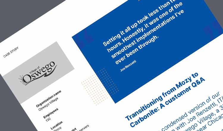 case study document cover