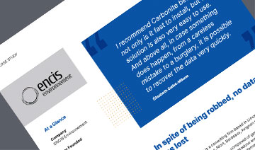 cover page of case study