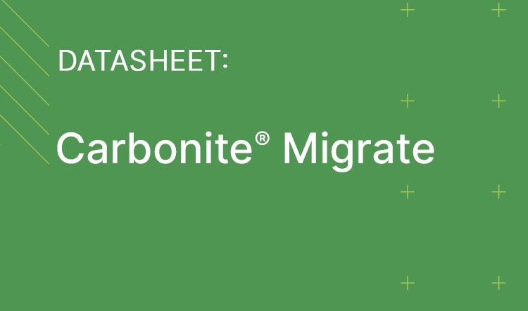 Carbonite Migrate