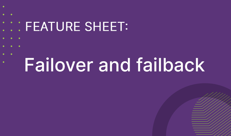 Carbonite failover and failback datasheet