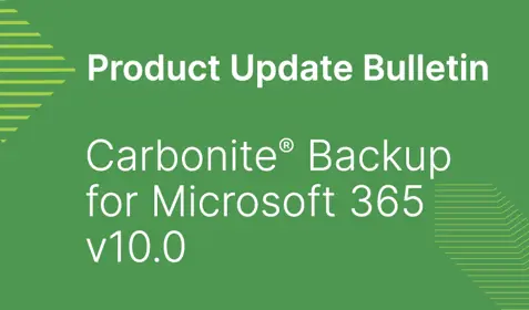 Carbonite Backup for Microsoft M365 v10.0