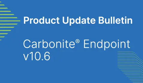 Carbonite® Endpoint v10.6