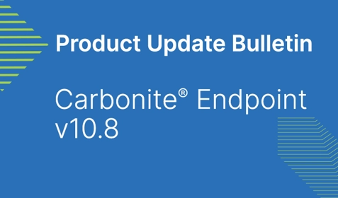 Carbonite Endpoint v10.8