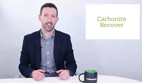 Protect your business data with Carbonite Recover