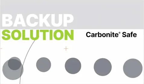 Video | Carbonite Safe Backup Solution