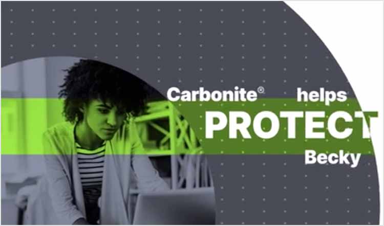 Protect yourself & your business with Carbonite Safe Backup