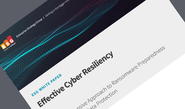 Effective Cyber Resiliency: A Comprehensive Approach to Ransomware Preparedness with Carbonite Data Protection