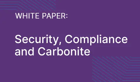 Security, compliance and Carbonite